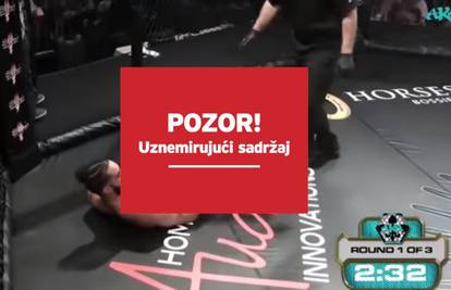 Stravična ozljeda MMA borca: Udarac nogom završio lomom...