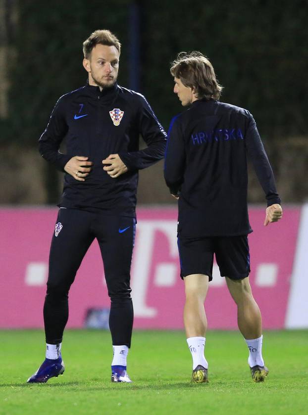 Zagreb: Hrvatska nogometna reprezentacija odradila trening