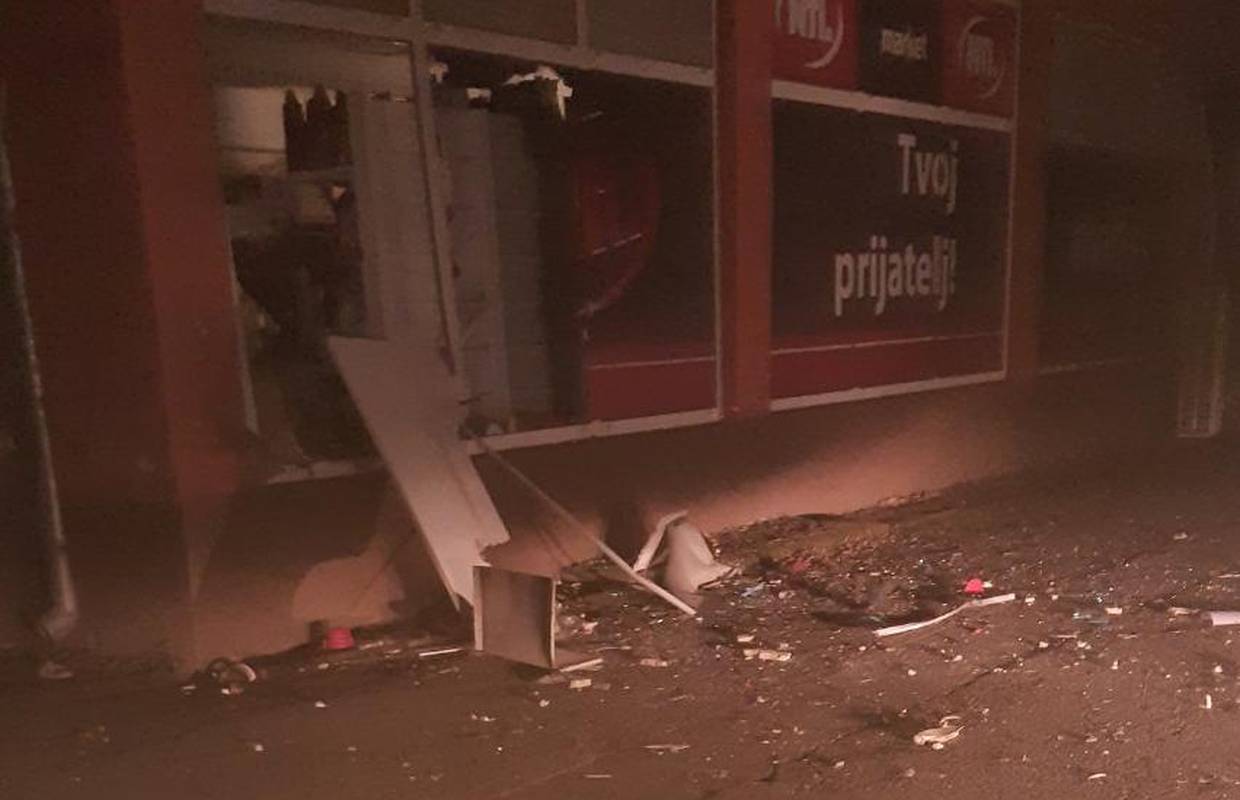 Eksplozivom raznijeli bankomat u blizini Osijeka: 'Jako smo se uplašili, cijelo naselje se treslo'