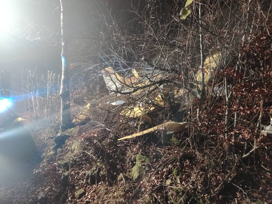 VIDEO Mještanka o padu turskog Airtractora za 24sata: 'Osjetili smo tresak kad je pao'