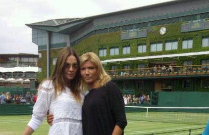 Tanja Dragović i Vanja Mamić u Wimbledonu bodrile Gorana