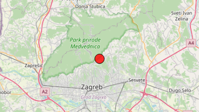 Tlo ne miruje, u Zagrebu blagi potres: 'Čuo se kao zvuk groma'