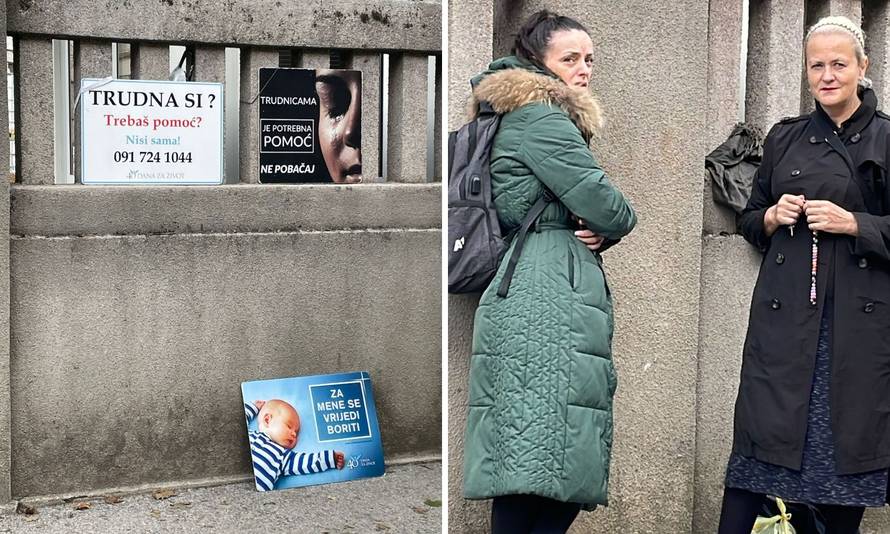 Došle moliti pred Petrovu protiv pobačaja pa se brinule za svoja prava: 'Imate dozvolu za foto?'