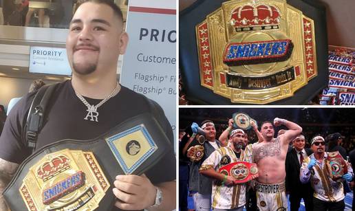 Pojeo je čokoladice pa Joshuu: Andy Ruiz dobio poseban pojas