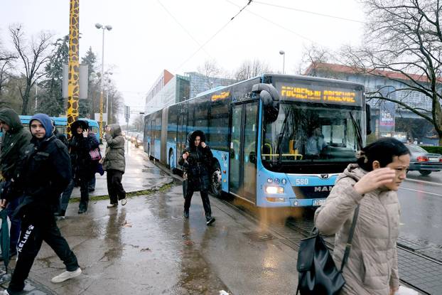 Zagreb: Kolaps javnog prijevoza