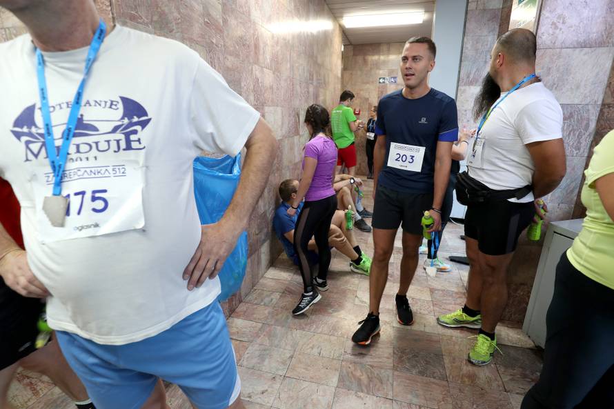 Zagreb: Utrka stepenicama na vrh ZagrepÄanke pod nazivom ZagrepÄanka 512