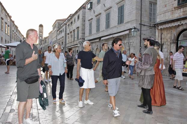 ARHIVA - 2009. Dubrovnik: Giorgio Armani uživao je u šetnji Stradunom