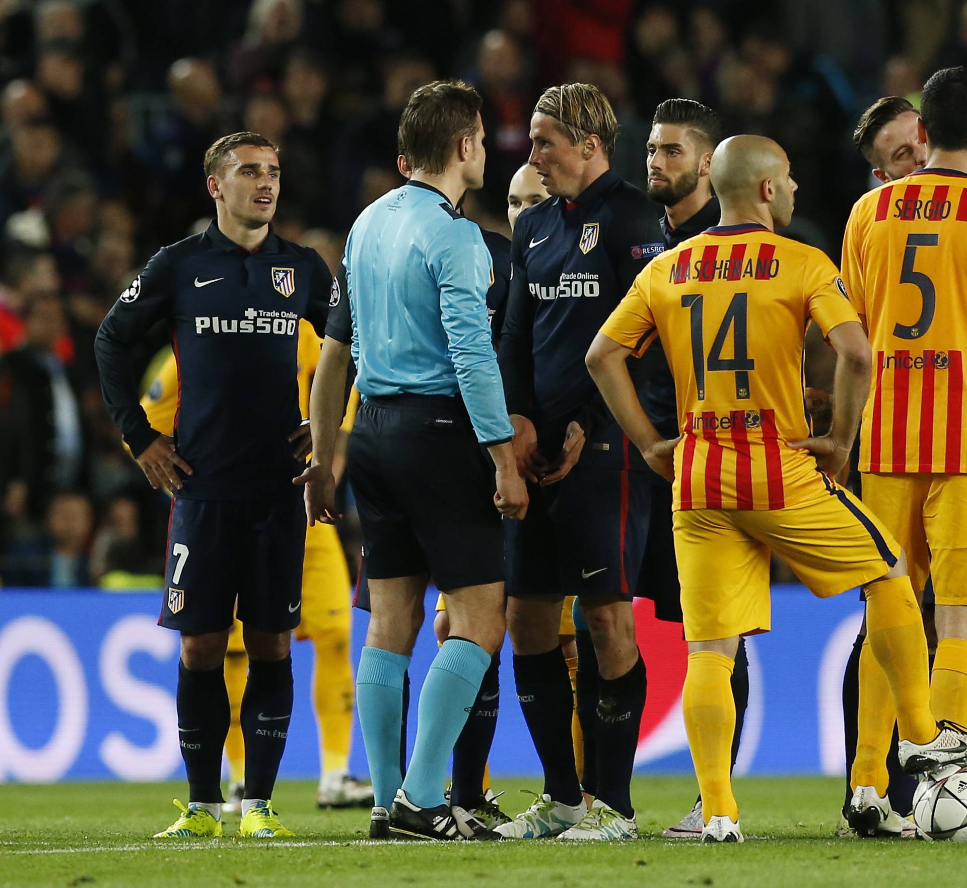 FC Barcelona v Atletico Madrid - UEFA Champions League Quarter Final First Leg