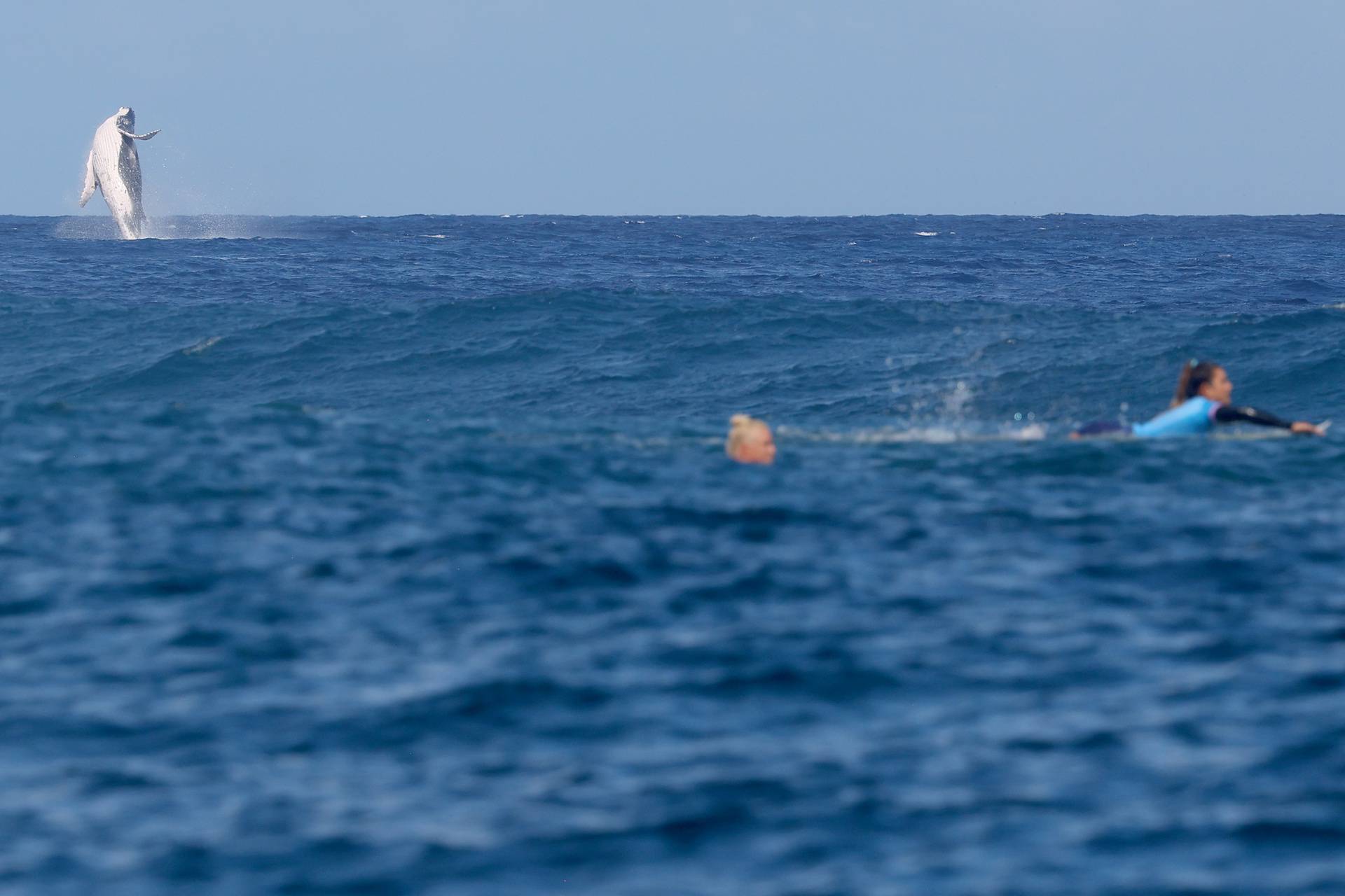 Surfing - Women's Semifinals - Heat 2