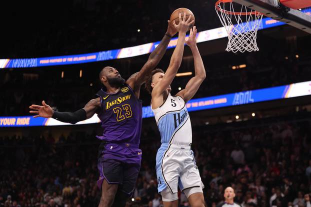 NBA: Los Angeles Lakers at Atlanta Hawks