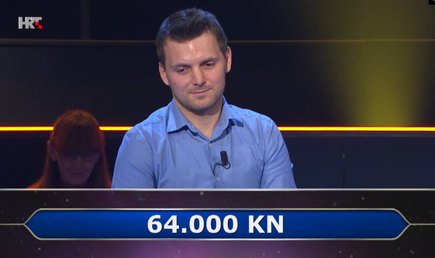 Odustao na pitanju za 250.000 kuna. Znate li točan odgovor?