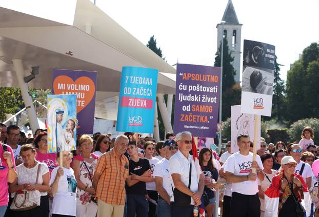 Prvi put u Šibeniku održan Hod za život