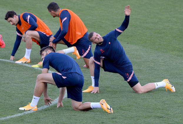 Zagreb: Hrvatski reprezentativci odradili trening prije utakmica u Ligi nacija