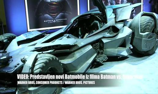 Batman v. Superman: Prvi pogled na najnoviji Batmobile  