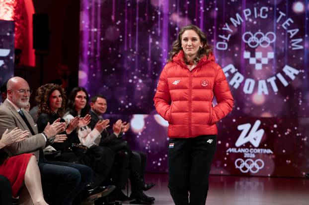 Zagreb: Na modnoj reviji predstavljena zimska olimpijska kolekcija za Zimske olimpijske igre