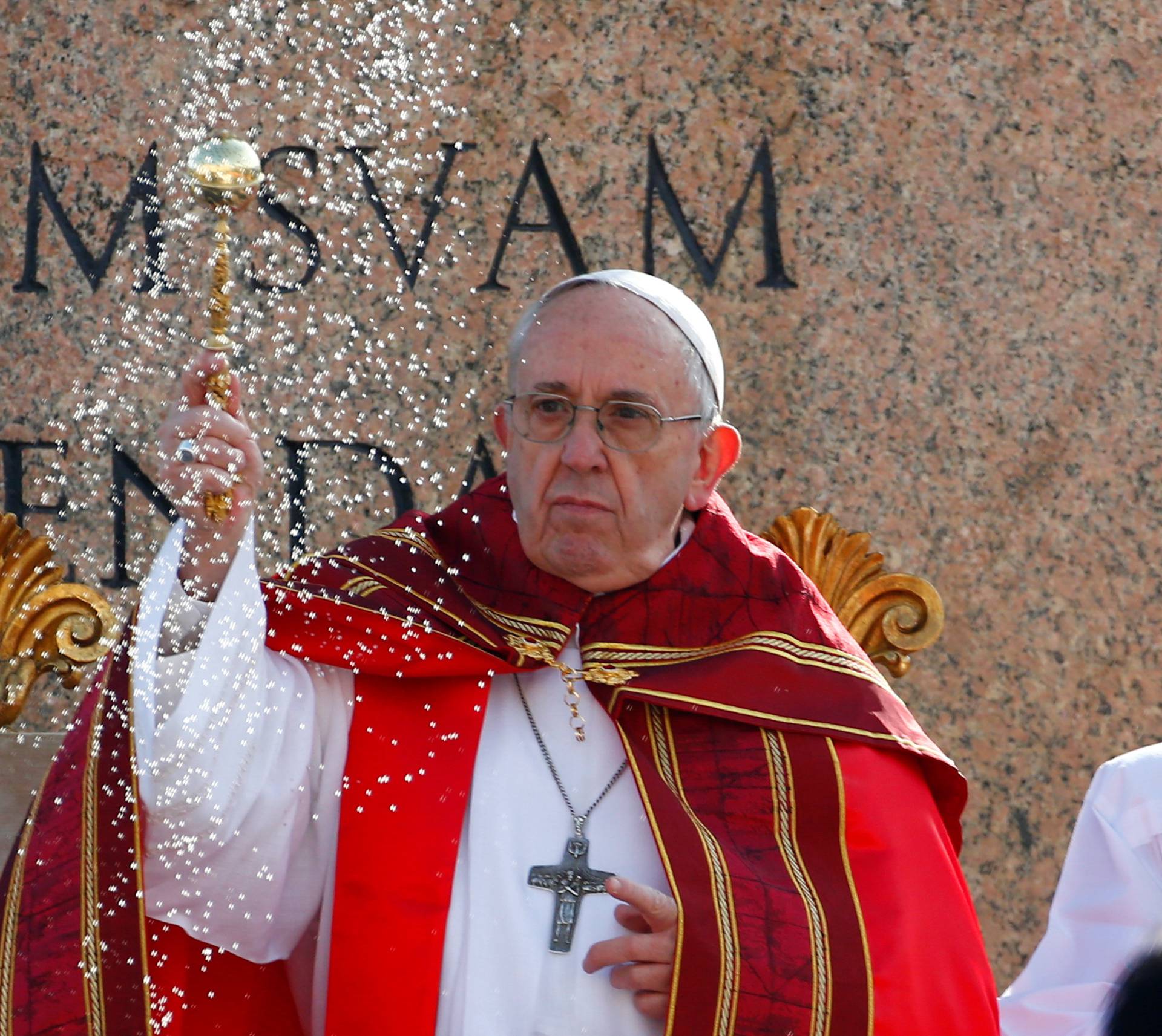 The Palm Sunday Mass in Saint Peter's Square at the Vatican