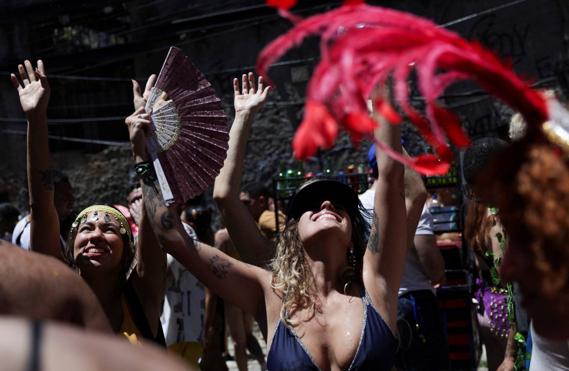 Carnival celebrations in Rio de Janeiro