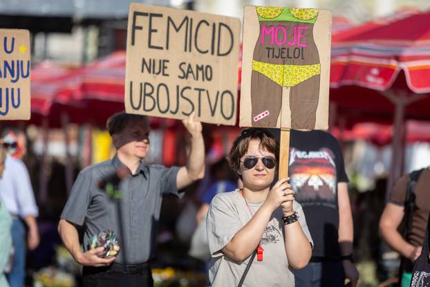 Zagreb: Prosvjed protiv molitelja, femicida i zabrane abortusa