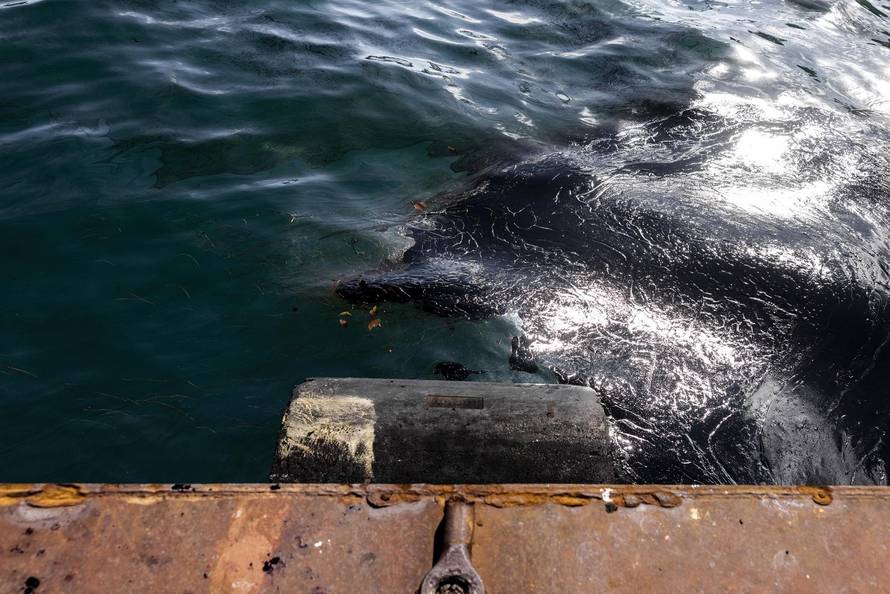 Sanacija mazuta u kaštelanskom zaljevu
