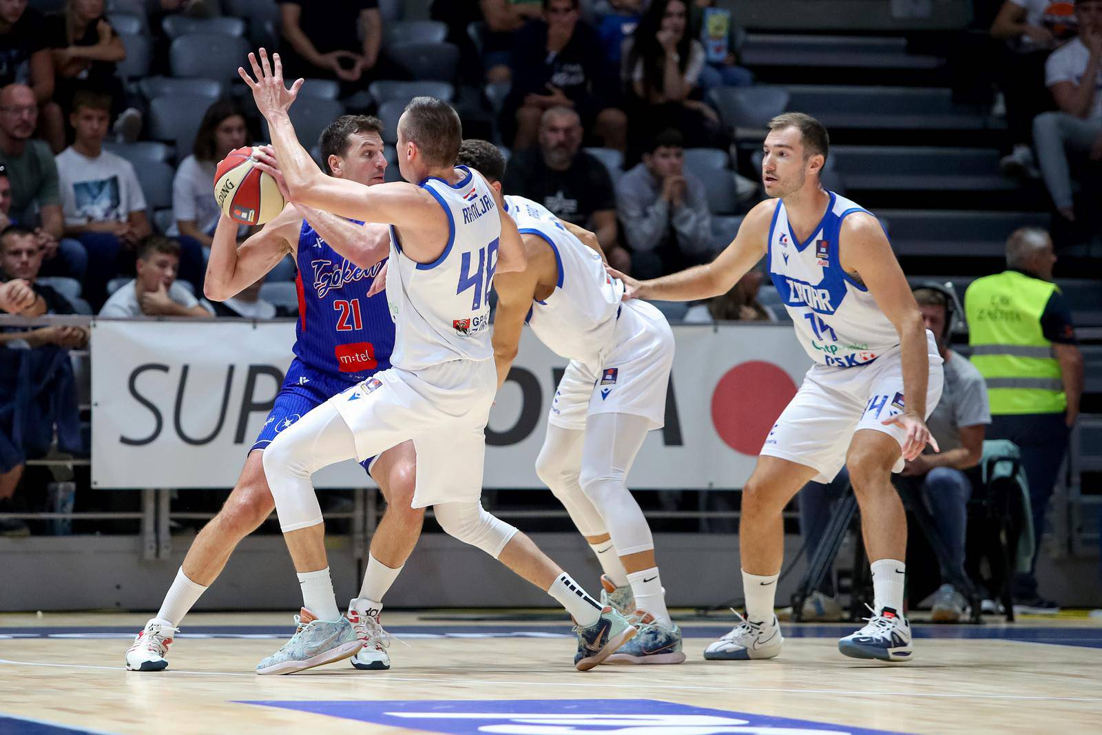 Zadar i Igokea susreli se u 2. kolu ABA lige