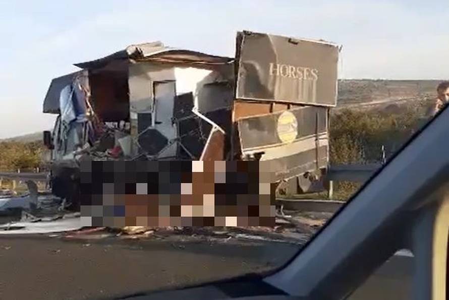 Uznemirujući video: Sudar kod Benkovca, konj pod kotačima