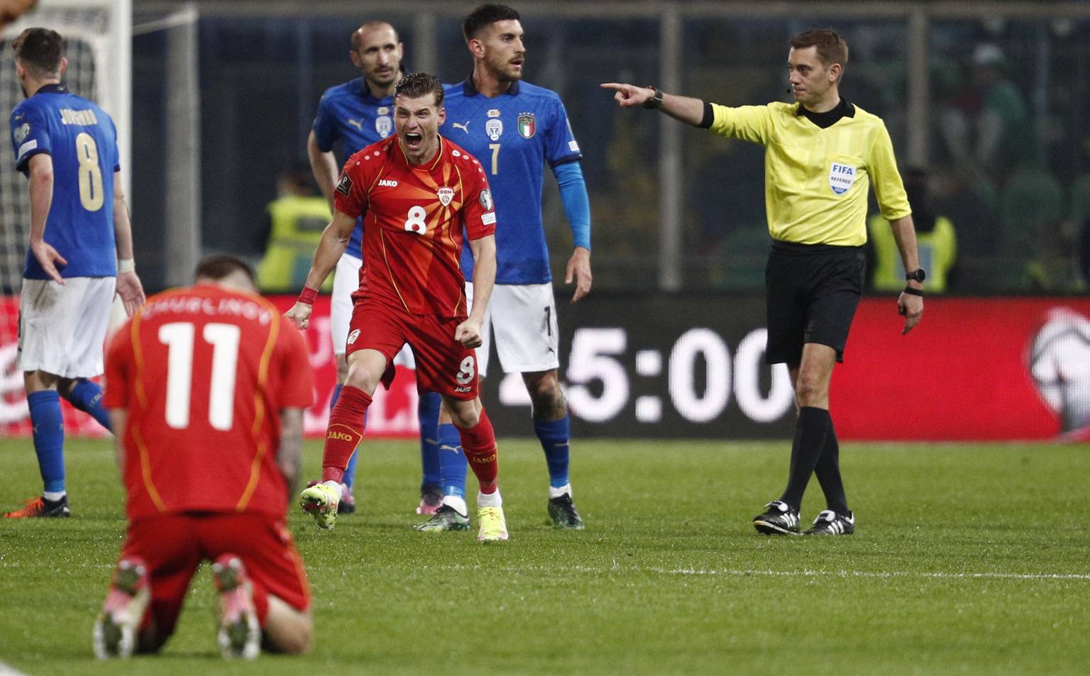 World Cup - UEFA Qualifiers - Play-Off Semi Final - Italy v North Macedonia