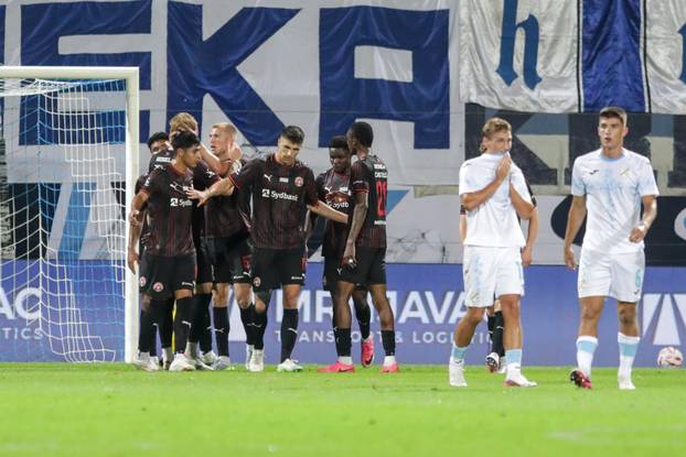 Rijeka: Rijeka i Midtjylland sastali se u UEFA Konferencijskoj ligi