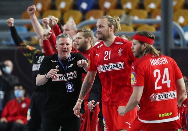 2021 IHF Handball World Championship - Main Round Group 2 - Denmark v Qatar