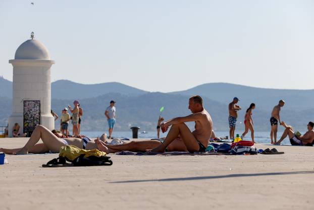 Zadar: Kupanje na rivi