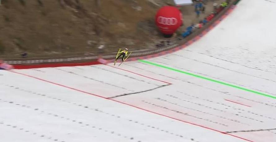 Pa skoro je doletio u Hrvatsku! Pogledajte ovaj skok na Planici