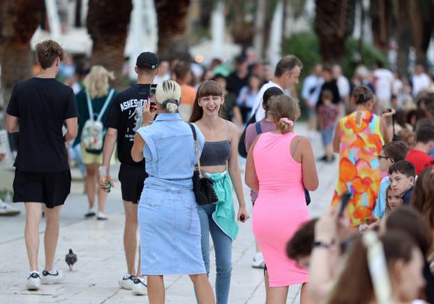 Split: Unatoč lošem vremenu grad je i dalje pun turista