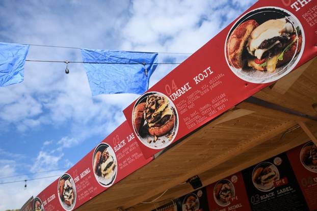 Zagreb: Burger fest na Trgu dr. Franje Tuđmana