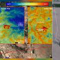 Požar se vidi iz svemira: NASA izmjerila temperaturu vatrene stihije u Americi iz ISS-a
