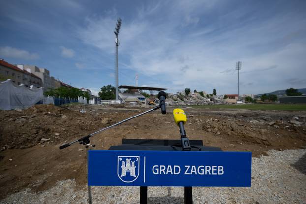 Tomašević sa suradnicima obišao radove rušenja starog i izgradnje novog nogometnog stadiona u Kranjčevićevoj ulici