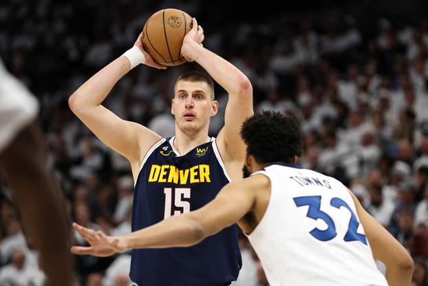 NBA: Playoffs-Denver Nuggets at Minnesota Timberwolves