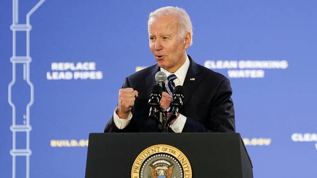 U.S. President Biden and Vice President Harris deliver remarks on the Biden-Harris economic agenda during visit to Philadelphia