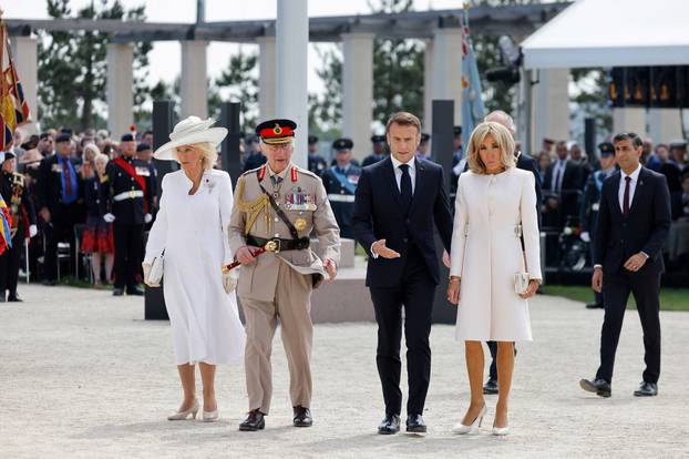 Britain commemorates D-Day 80th anniversary at Normandy Memorial