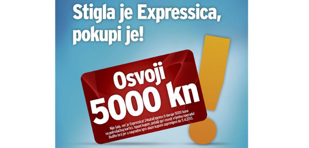 Stigla je Expressica, pokupi je! - pročitaj pravila nagradne igre 