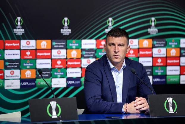Zagreb: Trener Sergej Jakirović na konferenciji nakon izgubljene utakmice protiv FC Viktoria Plzen