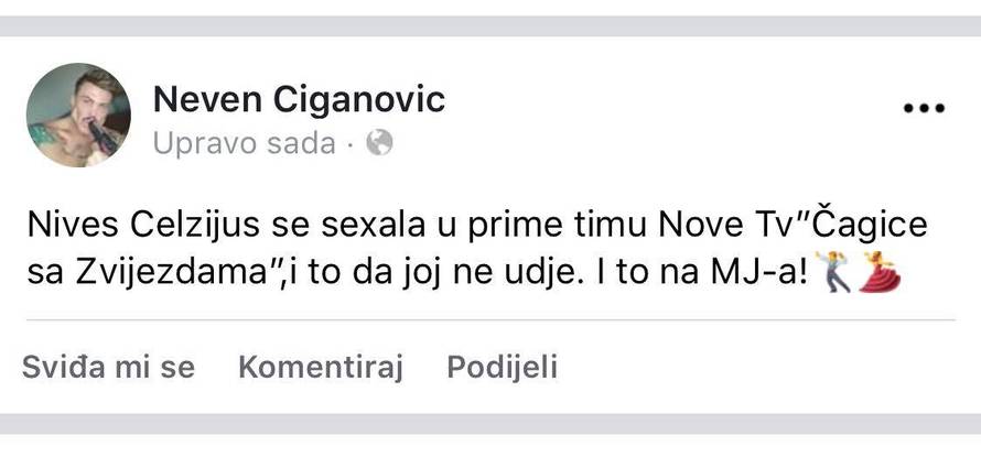 Cigi bez dlake na jeziku: 'Nives Celzijus vodila je ljubav na bini'