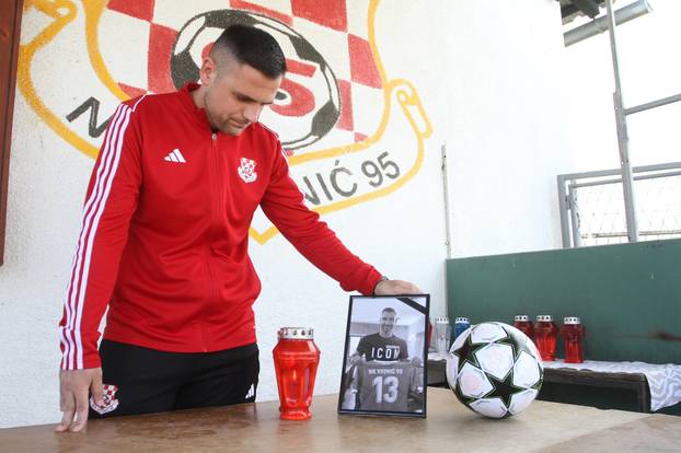 Vojnić: Tuga u NK Vojnić 95 nakon pogibije Nikole Pokrivača