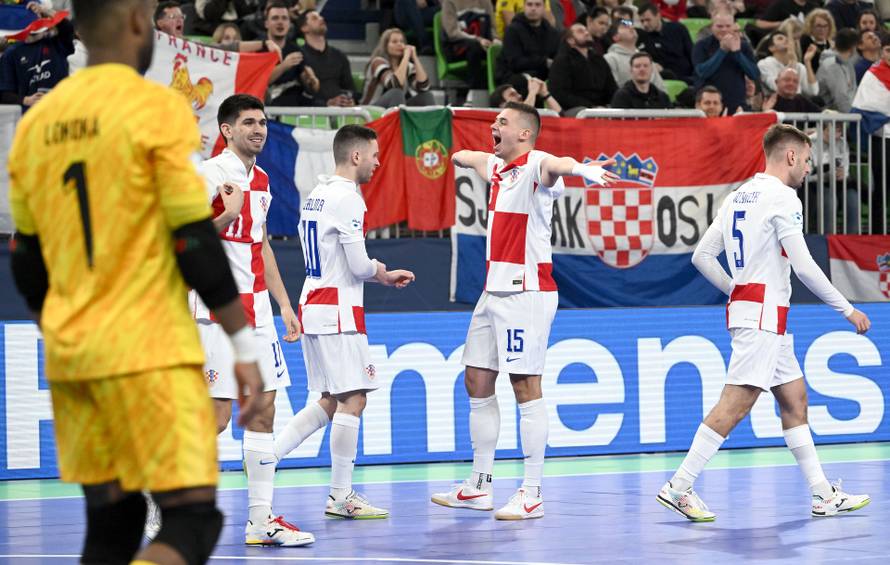 Ljubljana: Francuska - Hrvatska u borbi za broncu