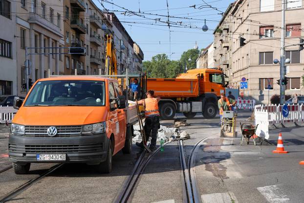 Zagreb: Zbog radova križanje Šubićeve i Zvonimirove ulice zatvara se za promet na mjesec dana