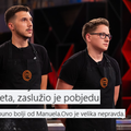 Dominikov odlazak rastužio je gledatelje, neki smatraju da je show trebao napustiti Manuel