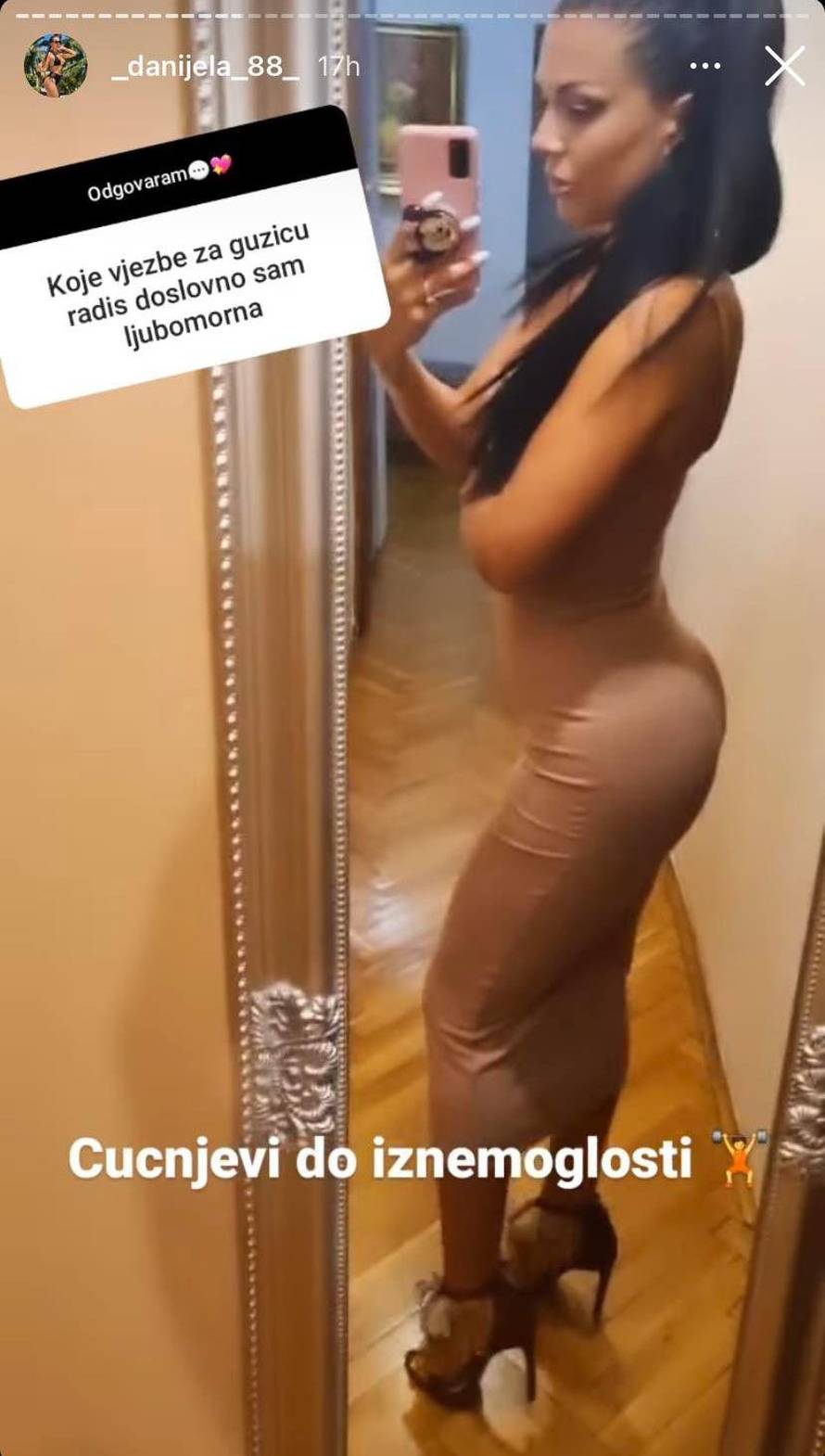 Danijela iz 'Savršenog' hvali se utegnutom guzom, dijeli savjete