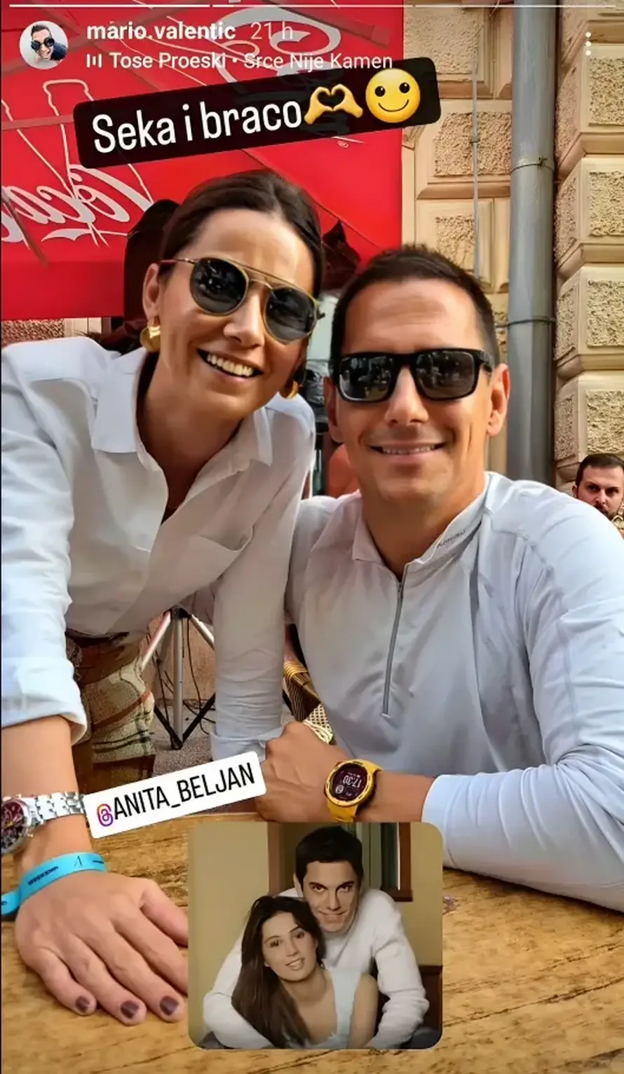 Mario Valentić sa sinom 13 godina kasnije na istom mjestu: Znate priču o Milonu iz Crotona?