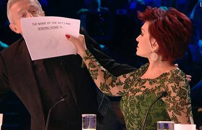 Niže same gafove: Sharon se opet osramotila u 'X Factoru'