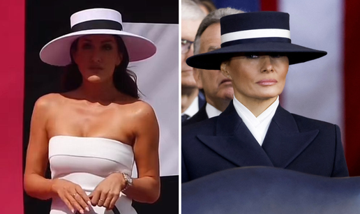 Hana nosila šešir ala Melania i torbu od 6500 €: 'I mi konja za trku imamo. I Lauren me kopira'