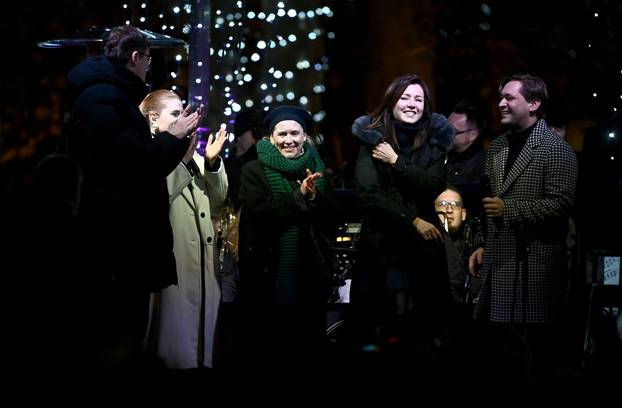 Tradicionalno paljenje lampica na otvorenju Zagreb Adventa