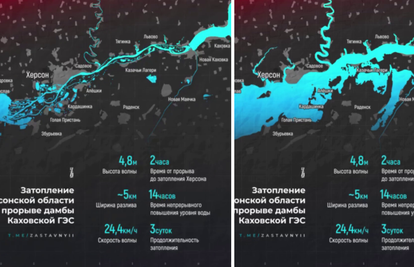 VIDEO Eksplozija brane Kahovka dovela bi do katastrofe: Pod vodom bi bilo čak 80 naselja